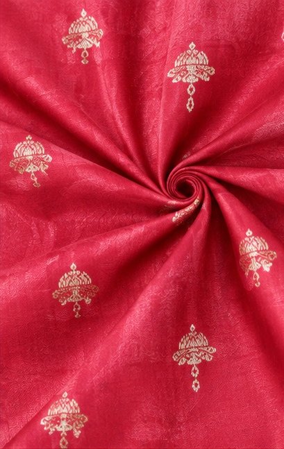 Pink & Blue Paithani Silk Saree with Ganesha Pallu view 3